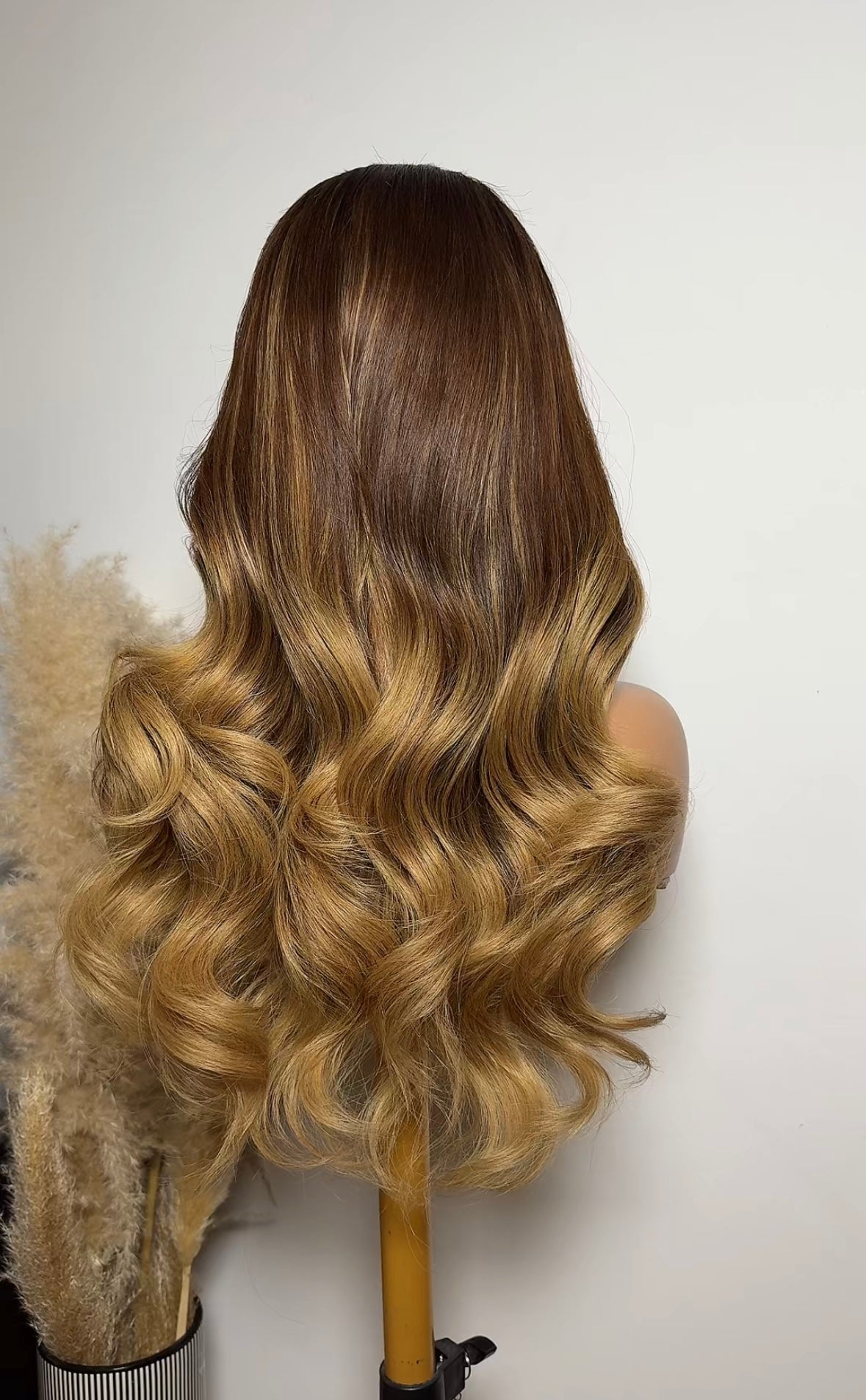 Raw Cambodian blonde bombshell wig