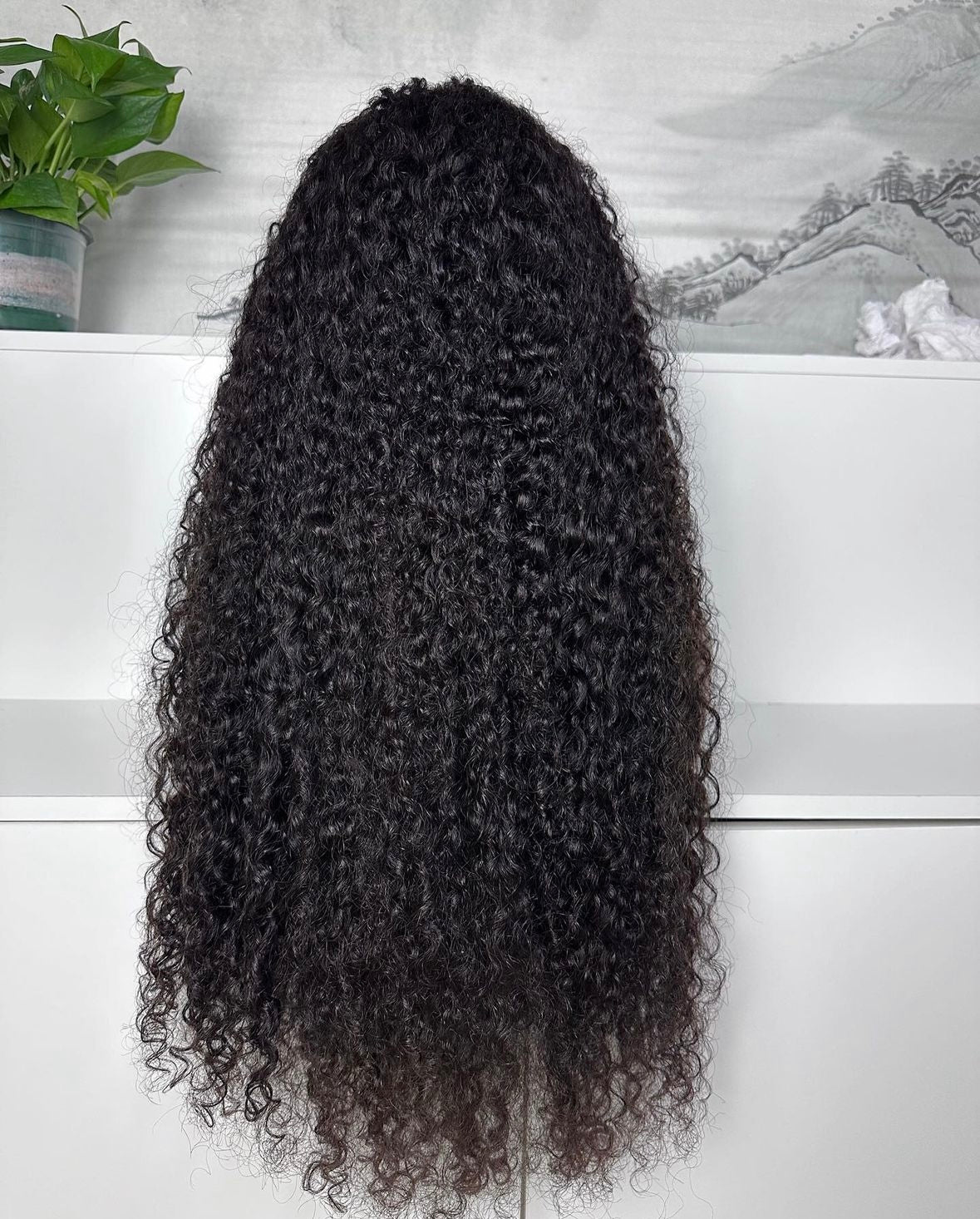 Raw  5*5 HD Burmese curly wig