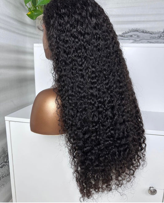 Raw  5*5 HD Burmese curly wig