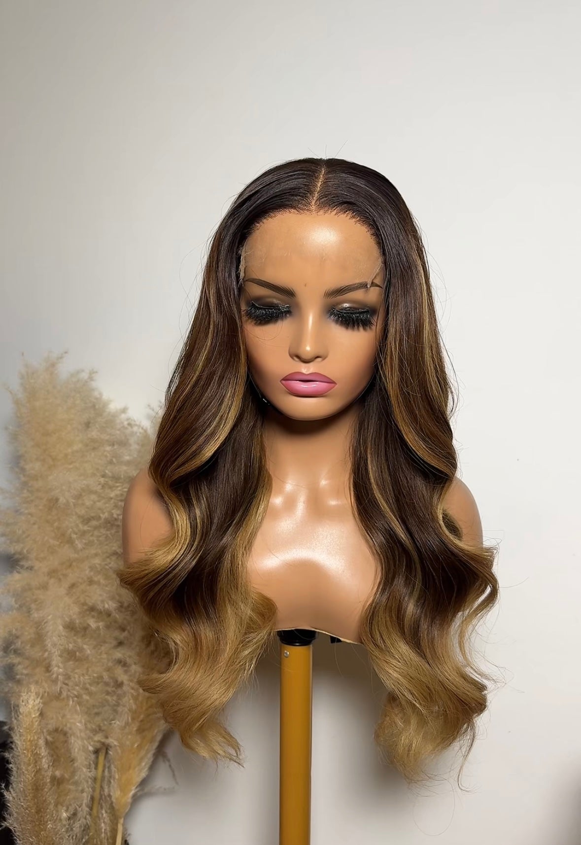 Raw Cambodian blonde bombshell wig