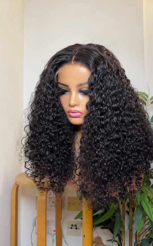 Natural Lagos curl wig