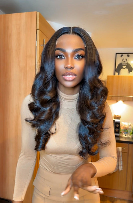 Raw Cambodian wavy in natural wavy