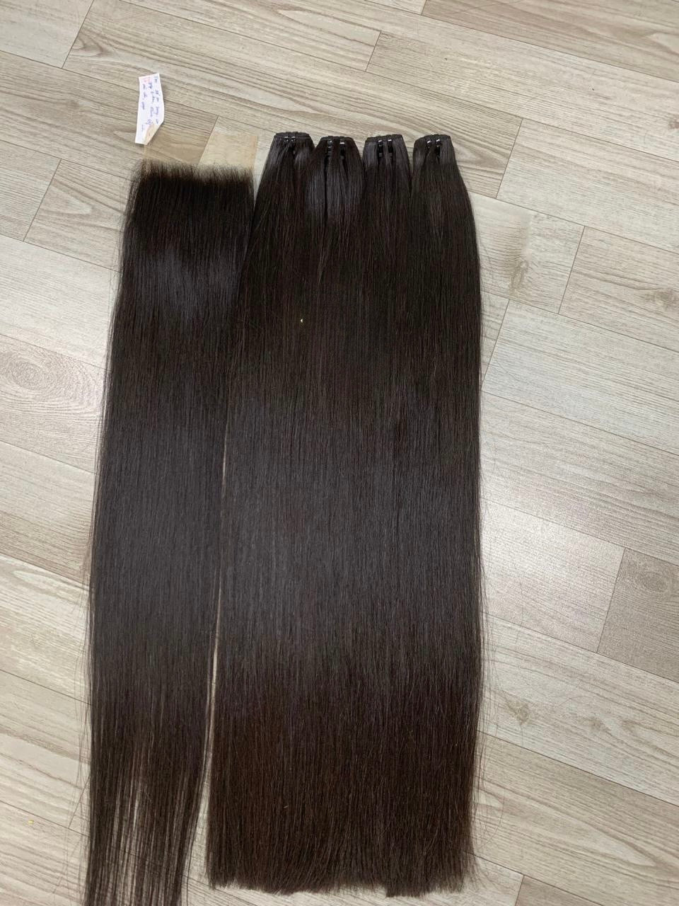 Raw Vietnamese straight hair bundle