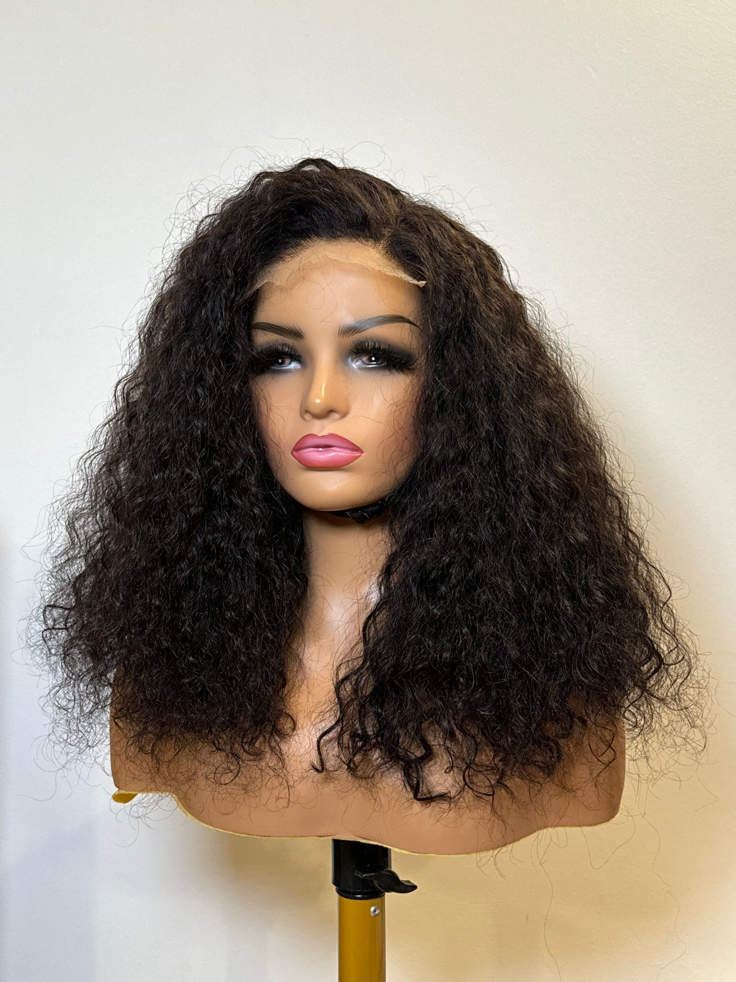 Virgin Curly 5x5 HD Closure wig