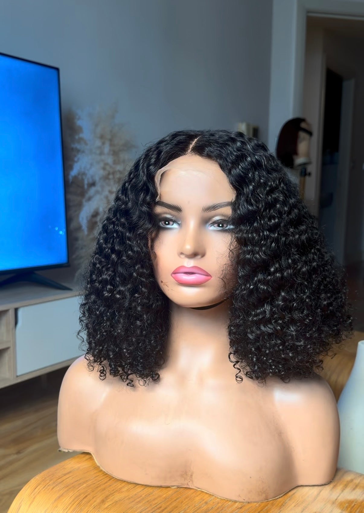 Natural exotic curls wig
