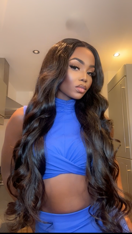 Raw Wavy HD wig