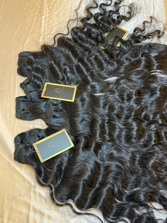 Raw Indian Curly hair bundle