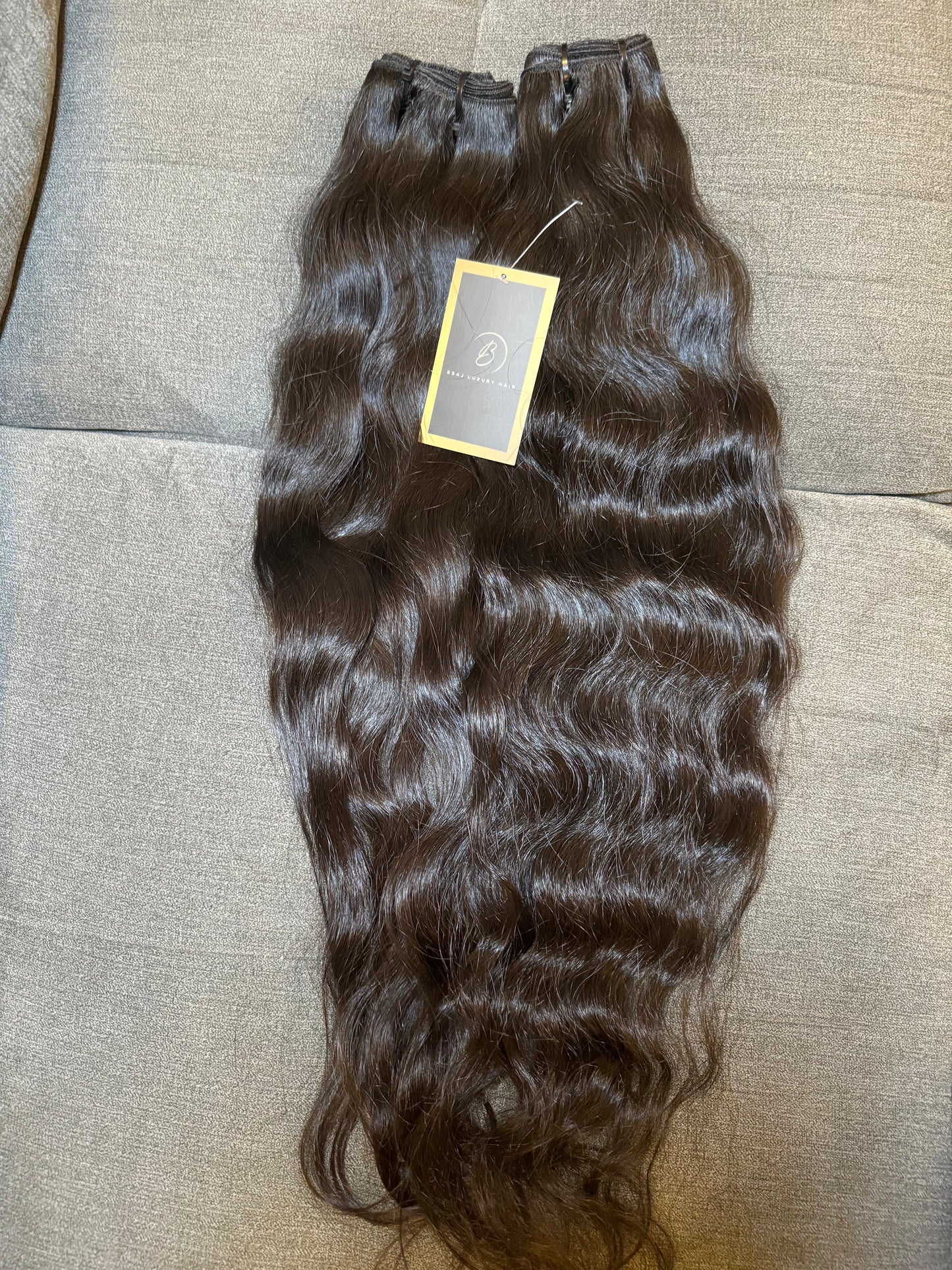 Raw Indian Wavy hair bundle