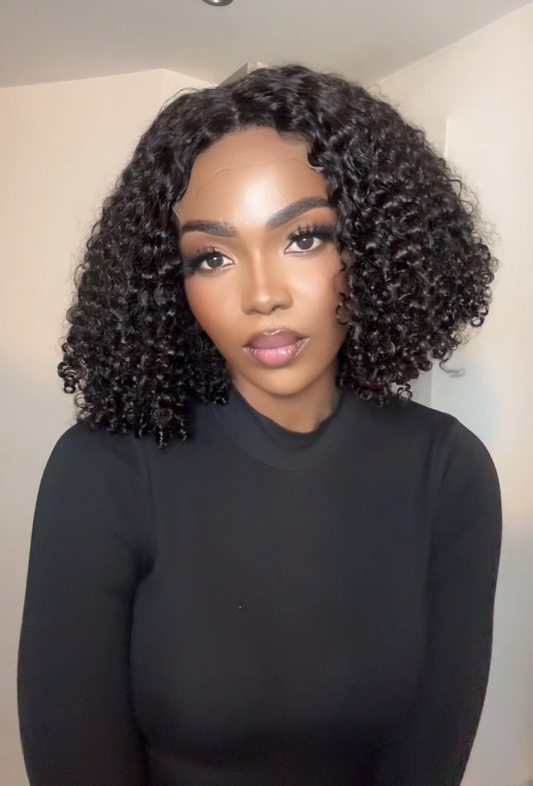 Natural exotic curls wig