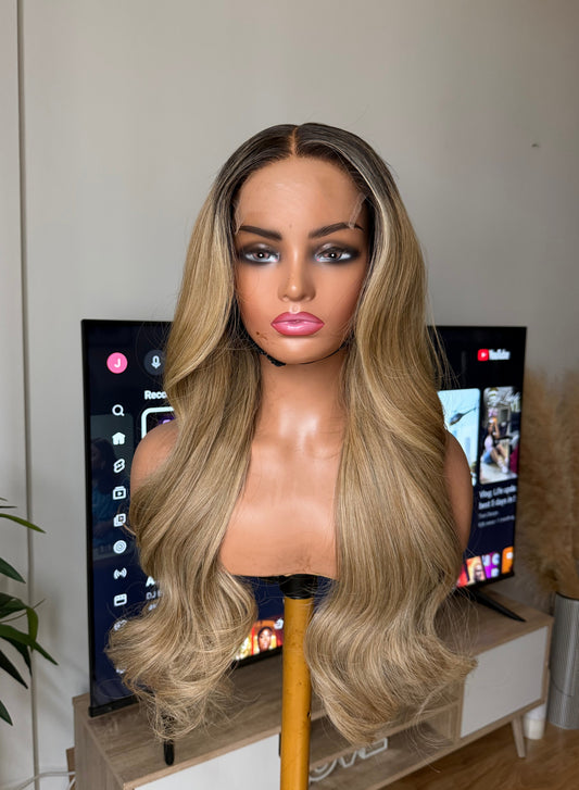 Raw Vietnamese custom blonde 1