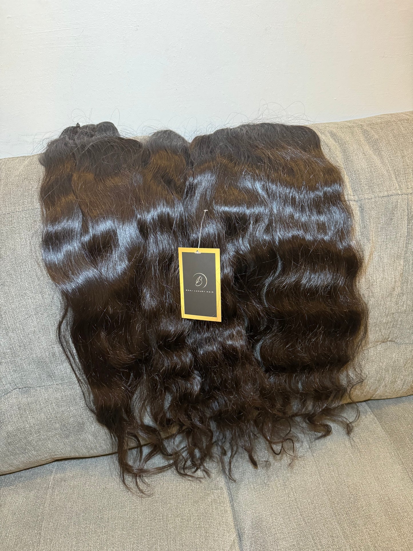 Raw Indian Wavy hair bundle